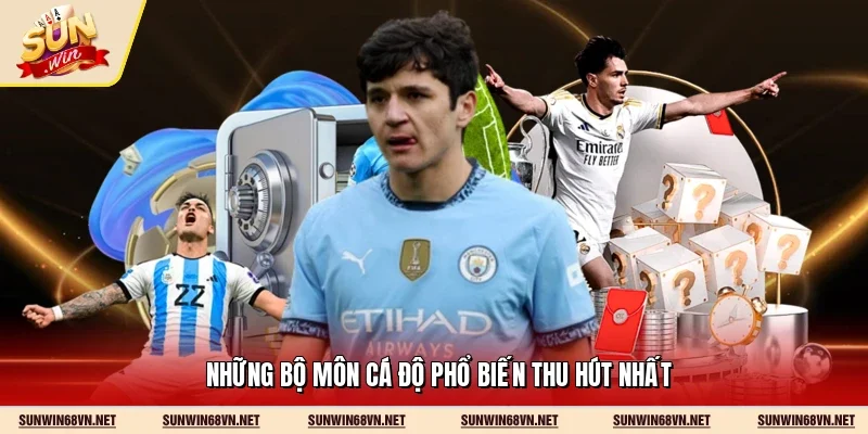 Những bộ môn cá độ phổ biến thu hút nhất