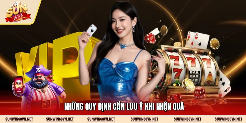 Những quy định cần lưu ý khi nhận quà