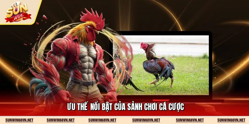 Ưu thế nổi bật của sảnh chơi cá cược